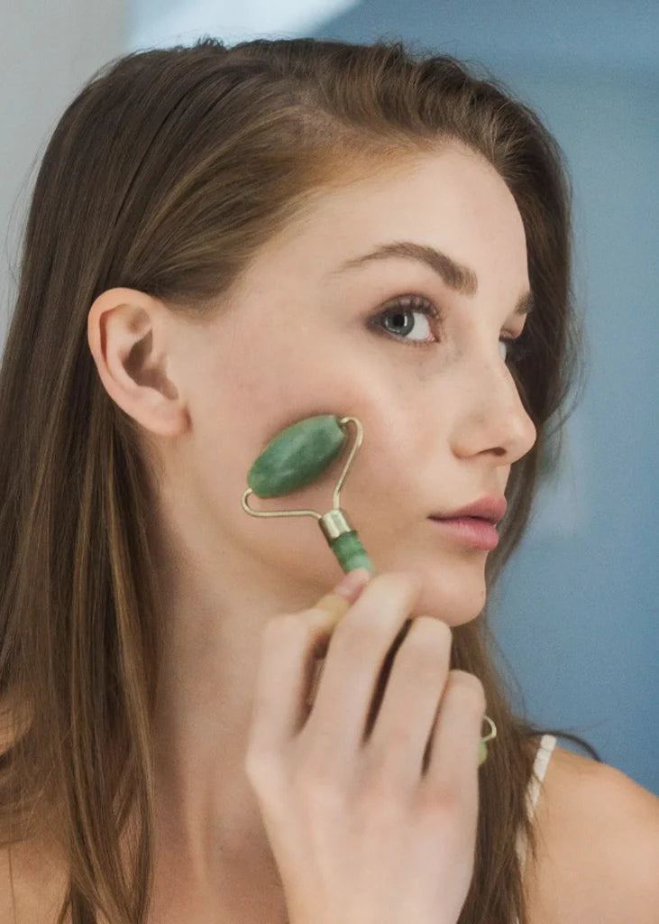 Natural Jade Face Roller & Gua Sha